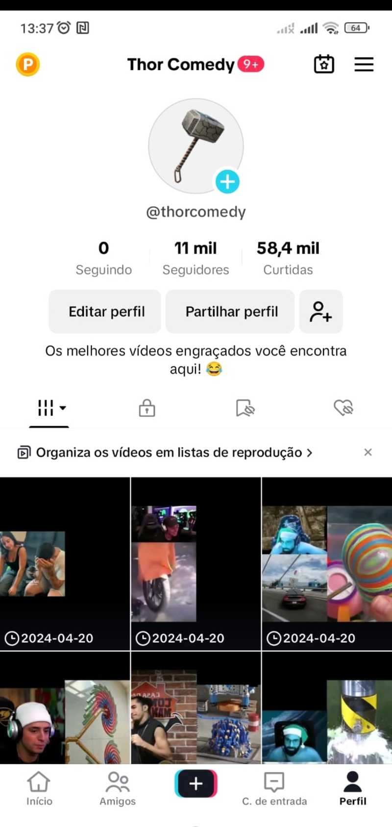 Contas King - Vendas de Contas do Instagram - Conta do tiktok 11k