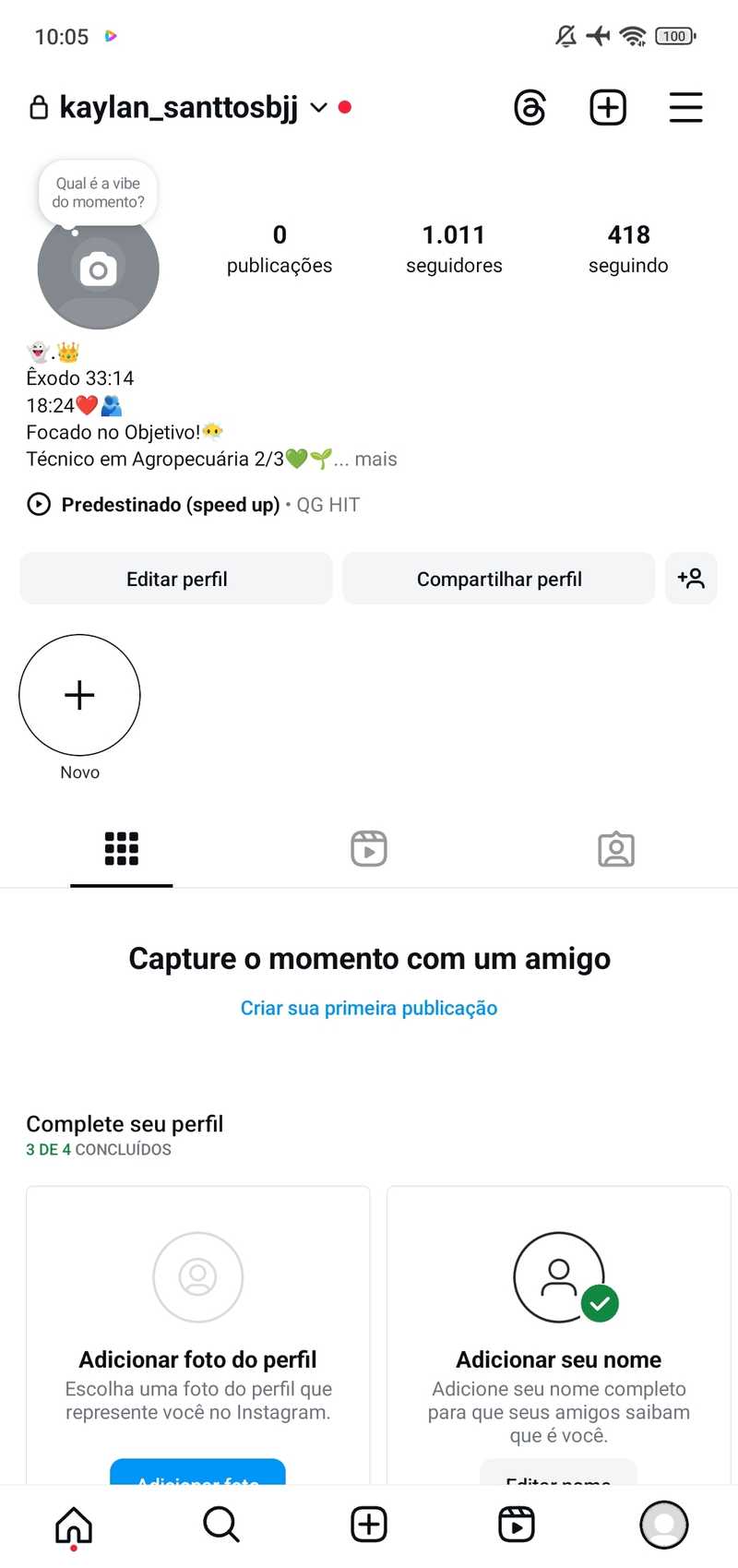 Contas King - Vendas de Contas do Instagram - kaylan_santtosbjj