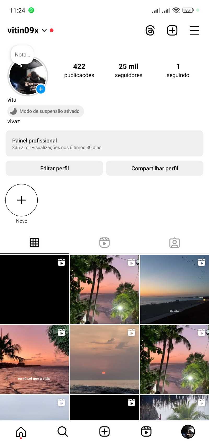 Contas King - Vendas de Contas do Instagram - vitin09x